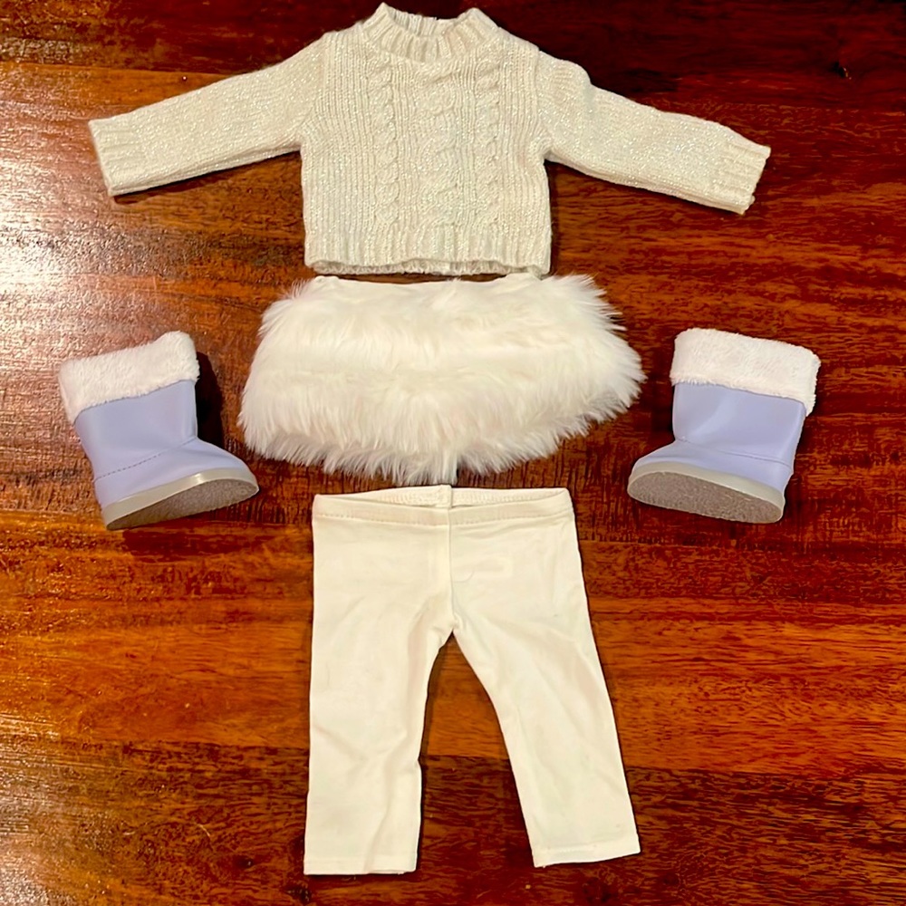 American Girl Doll 5 piece Winter Outfit